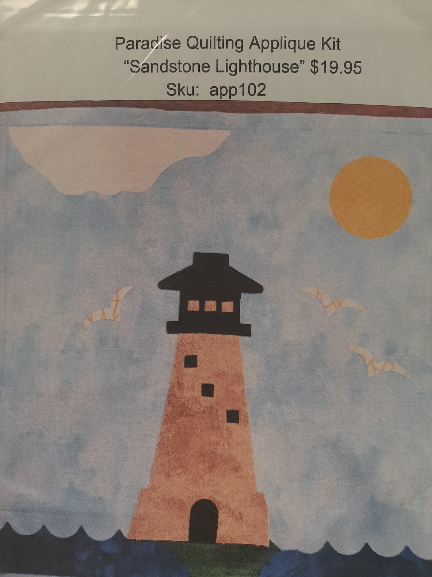 Sandstone Lighthouse Applique Kit - App102