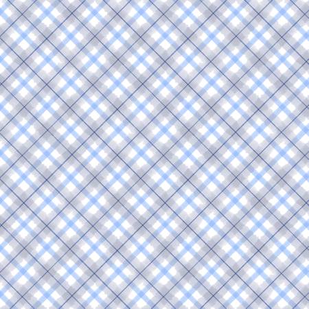 Let it Show-Man! - Plaid White Multi 27759-194 by Wilmington Prints