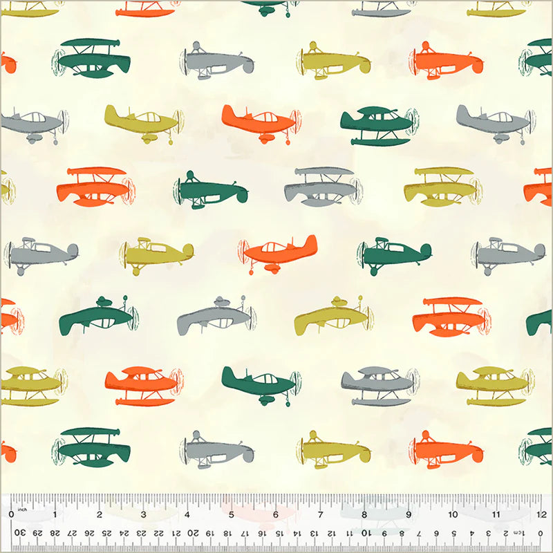 Up Up and Awoof - Sunrise - 54309-2 by Windham Fabrics