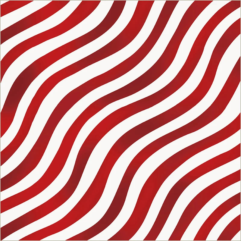 All-American Christmas - Waving Stripes Red 55280-5 by Windham Fabrics