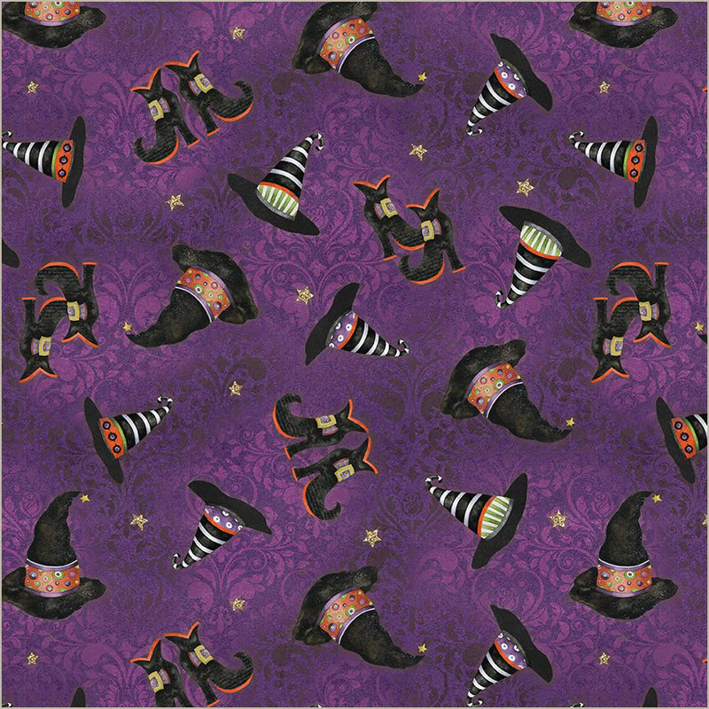 Midnight Hollow - Haute Couture Wildberry- 55300-3 by Windham Fabrics