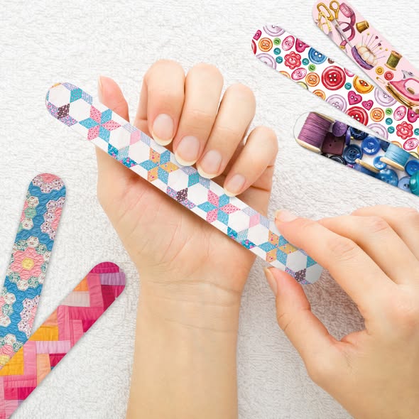 The Gypsy Quilter - Emery Boards in Assorted Designs