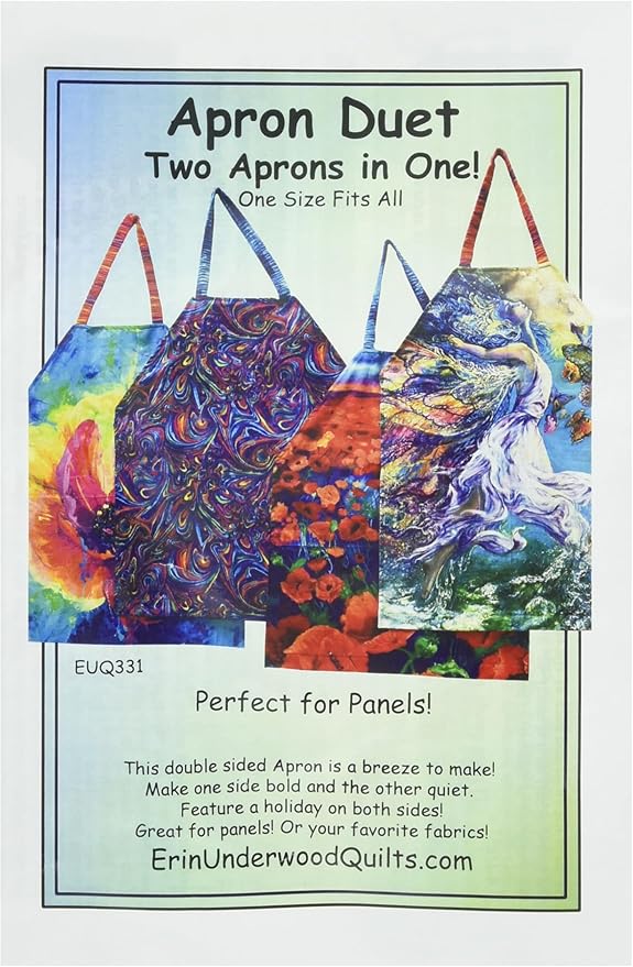 Apron Duet - Two Aprons in One! Pattern by Erin Underwood Quilts