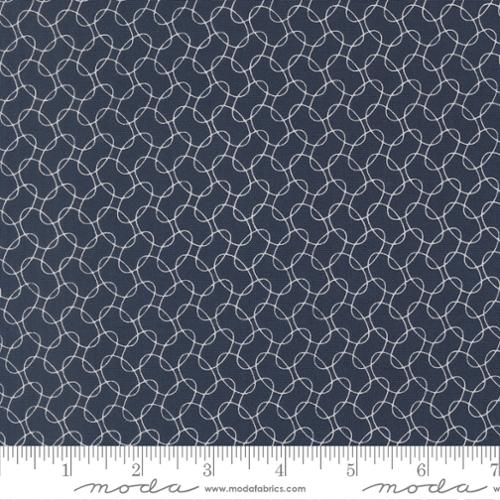 American Gatherings III - Primitive Gatherings American Blue and Cloud 49323 15 by Moda