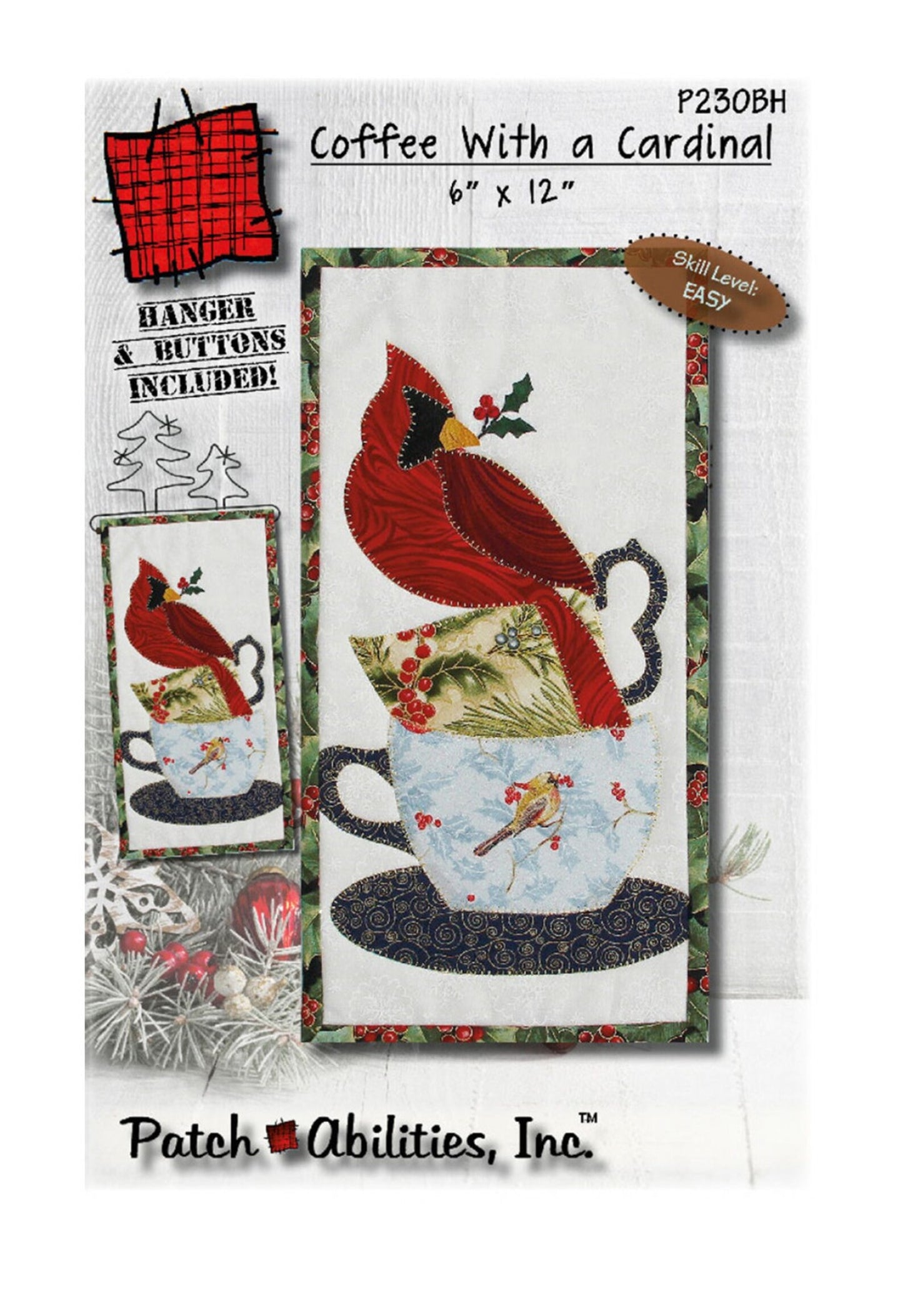 Coffee With a Cardinal by Patch Abilities