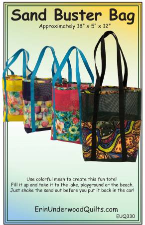 Sand Buster Bag EUQ330 by Erin Underwood Quilts