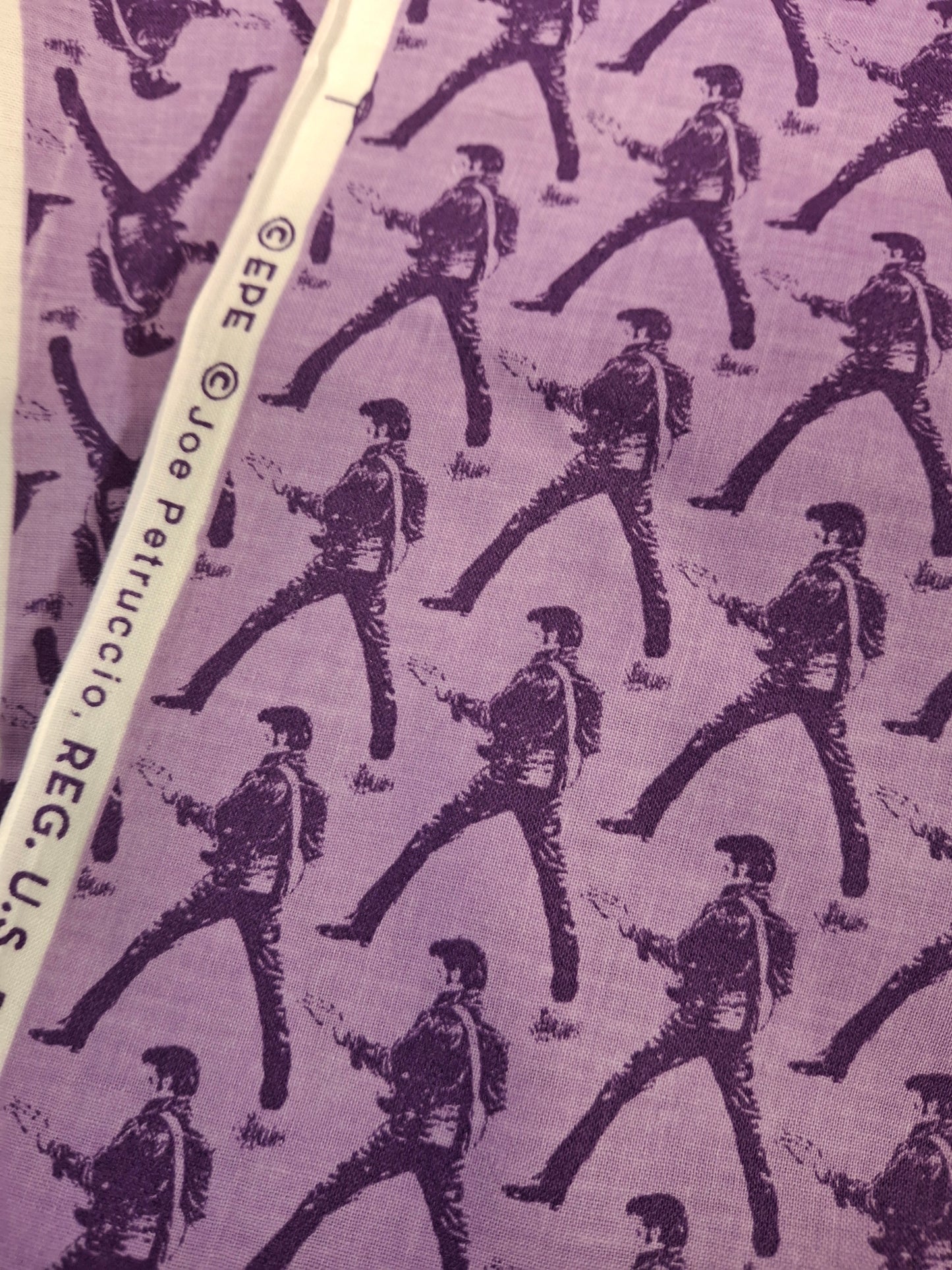 Elvis Presley Vintage Fabric - Joe Petruccio for Cranston Village