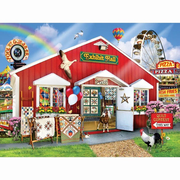 Puzzle - Exhibition Hall - 1000 Piece Puzzle - Art by Lori Schory