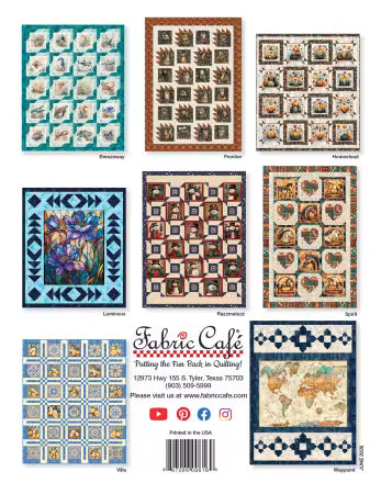 Fabric Cafe - Panel Pizzazz - 3-Yard Quilt Patterns from Panels