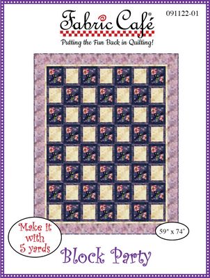 Fabric Cafe - Block Party - 5 Yd Quilt