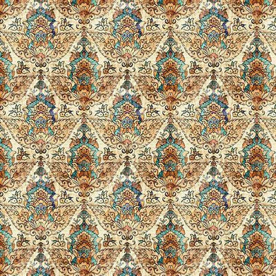 Folklore - Medieval Crest Geo- Dk Tan 2600-31646-A by QT Fabrics