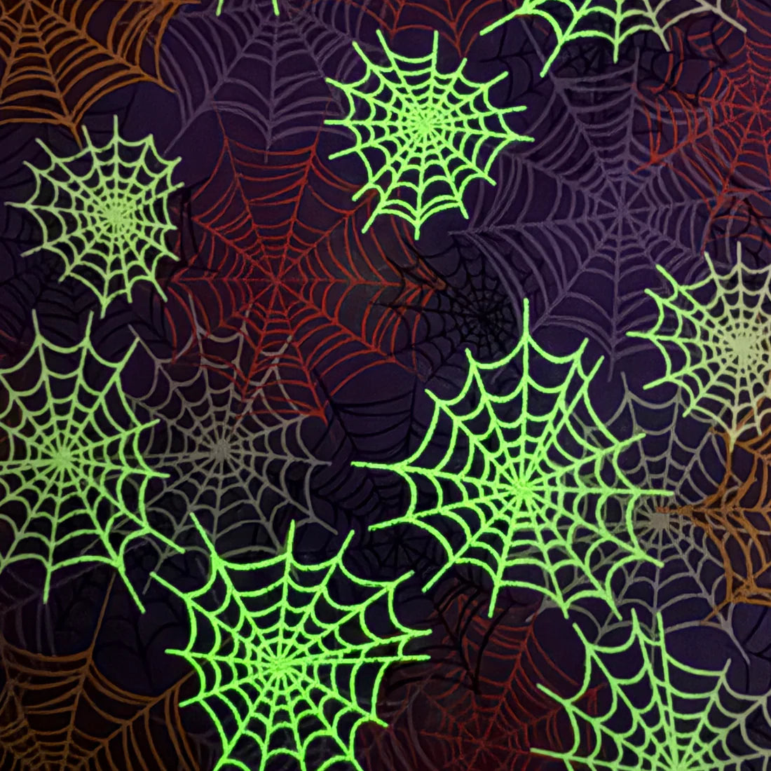 Happy Hauntings - Spooky Spiderwebs Black 14959G-12 by Benartex