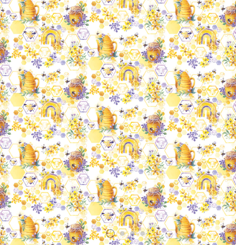 Welcome to Our Hive - Sweet Nectar by Camelot Fabrics
