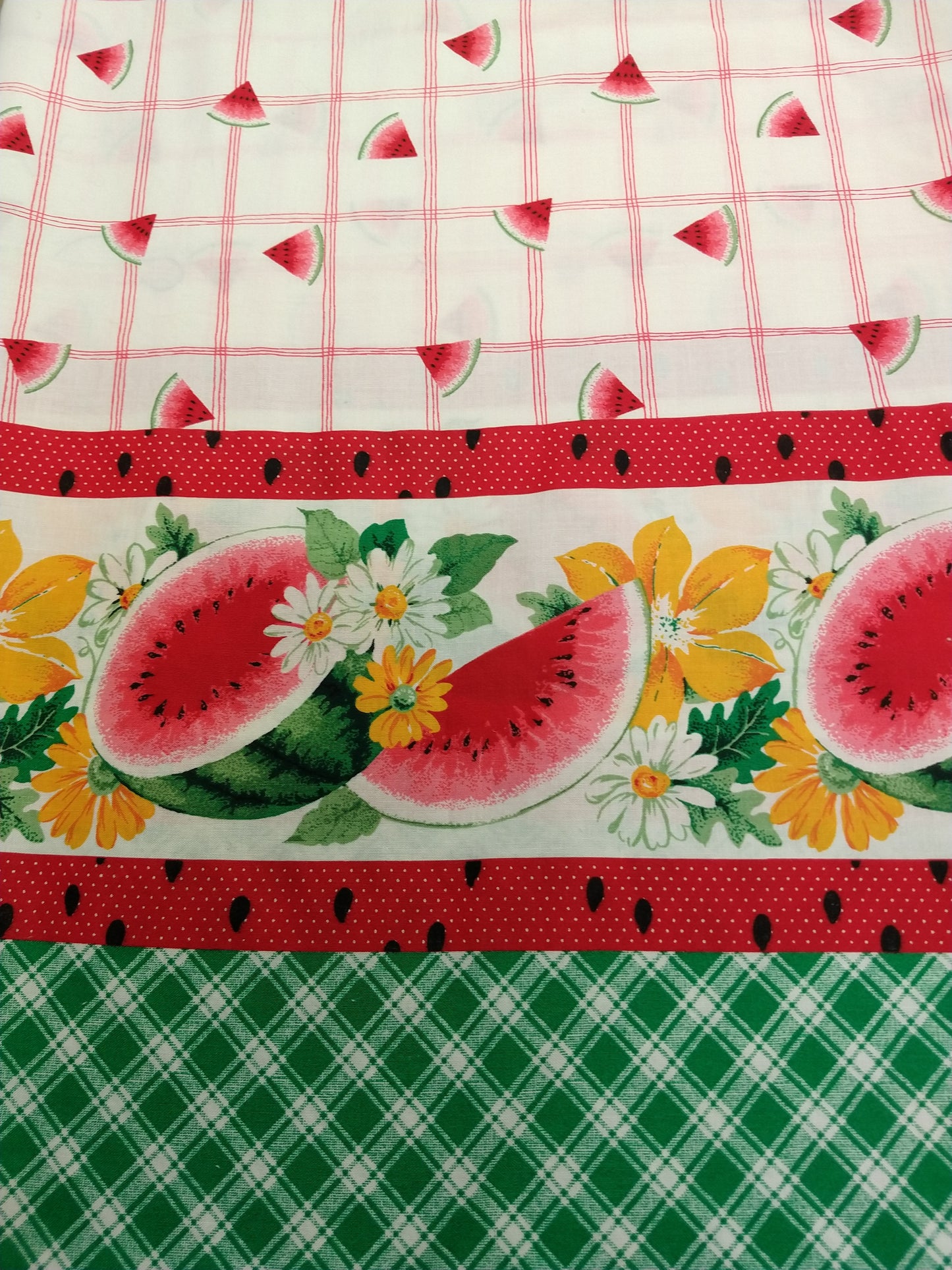 Watermelon Picnic Table Fabric - End of Bolt