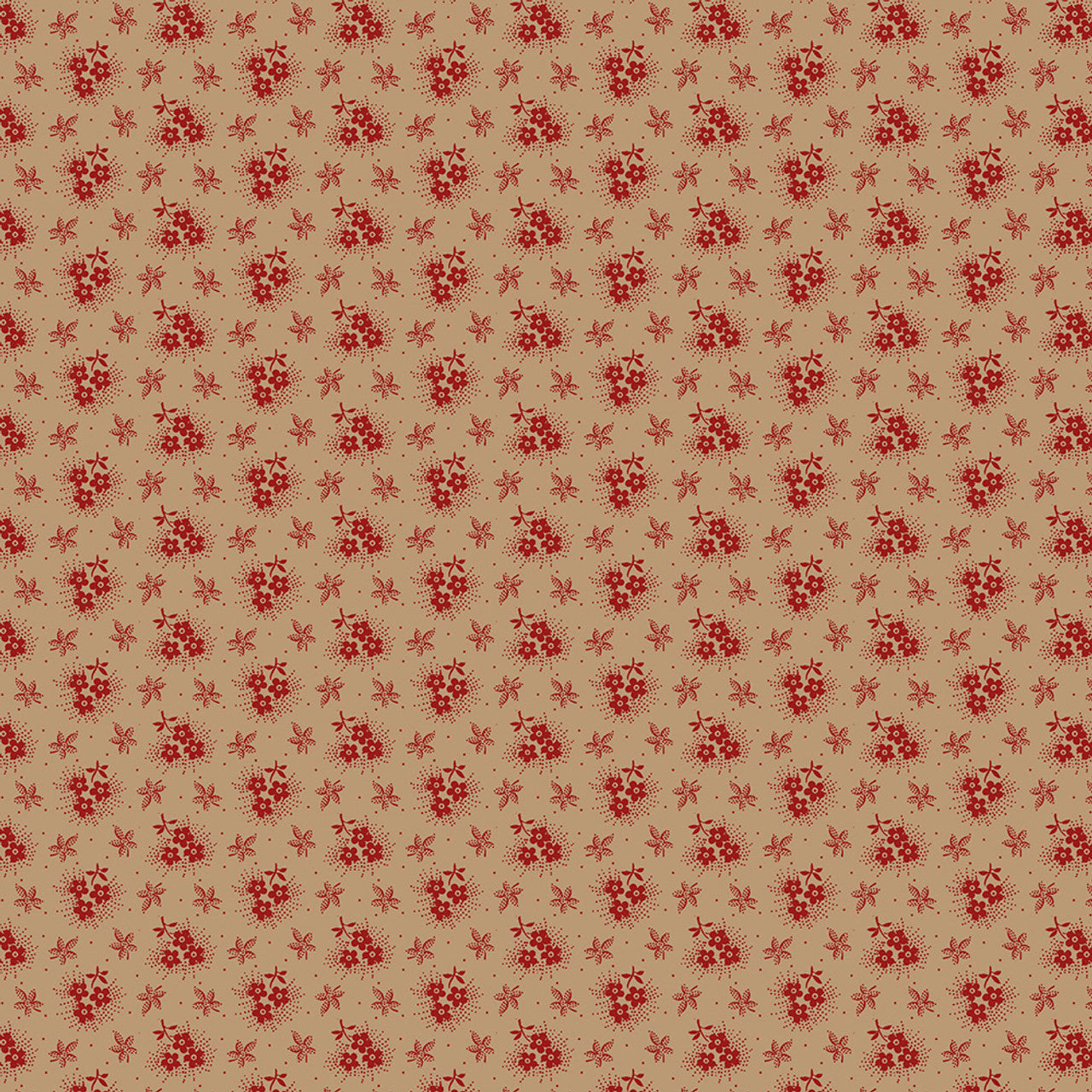 Needlework Necessities - Tan Ditsy R311348D Sheryl Johnson for Marcus Fabrics