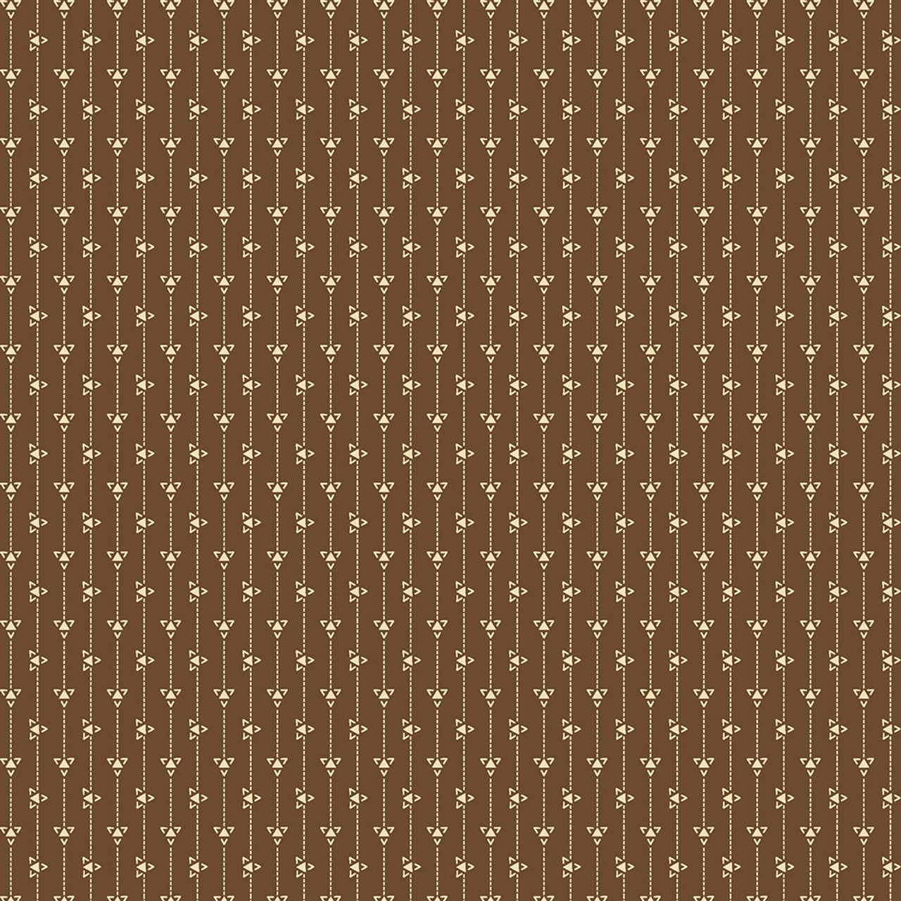 Needlework Necessities - Brown Lovely Line R311353D Sheryl Johnson for Marcus Fabrics