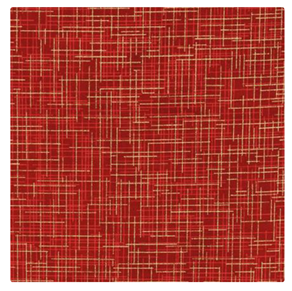 Quilter's Linen - Crimson Metallic by Robert Kaufman