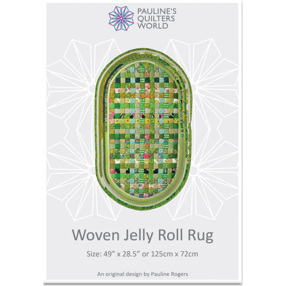 Woven Jelly Roll Rug - Pauline's Quilter's World Pattern