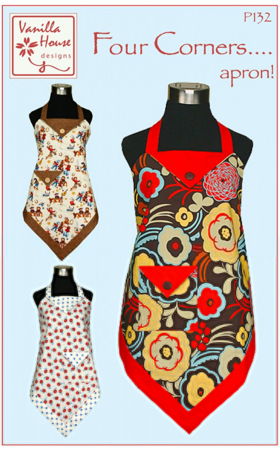 Four Corners Apron! by Vanilla House Designs