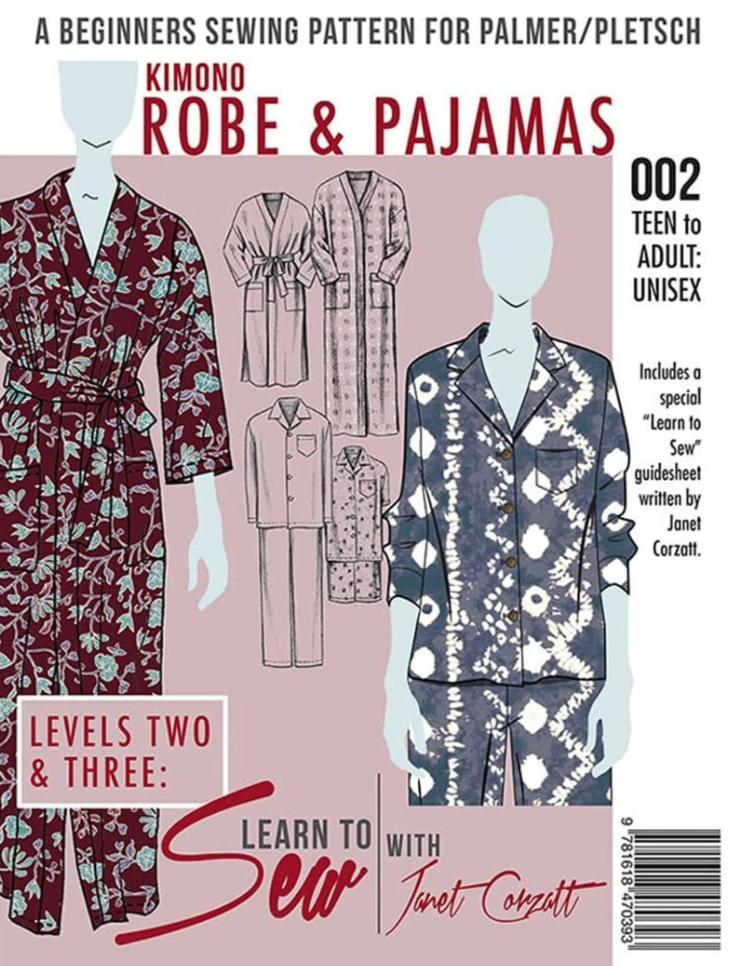Kimono Robe & Pajamas Pattern - Learn to Sew with Janet Corzatt