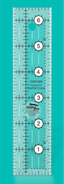 Creative Grids - 1 1/2" x 6 1/2" Ruler CGR1565