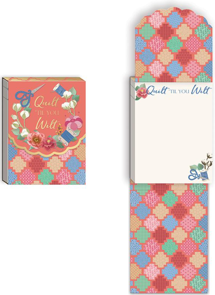 Notepad by MODA "Quilt til You Wilt"