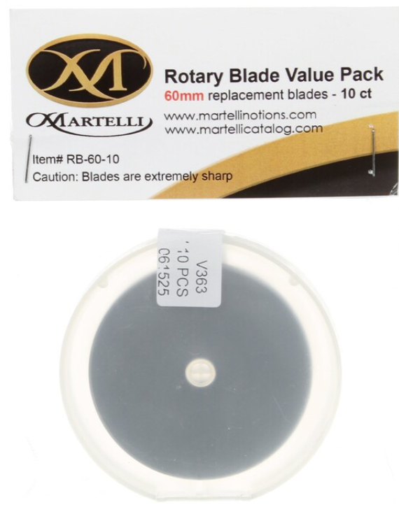 Martelli 60 mm Rotary Blades - 10 pk