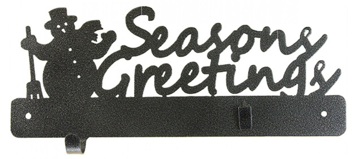 Seasons Greetings Classic Motifs Craft Holder by Ackfeld Manufacturing