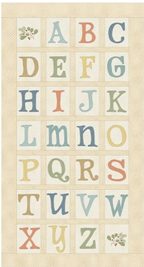 ABC's Alphabet Panel by Benartex - 104