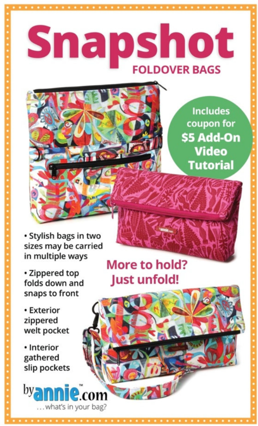 Snapshot Folder Bags by Annie