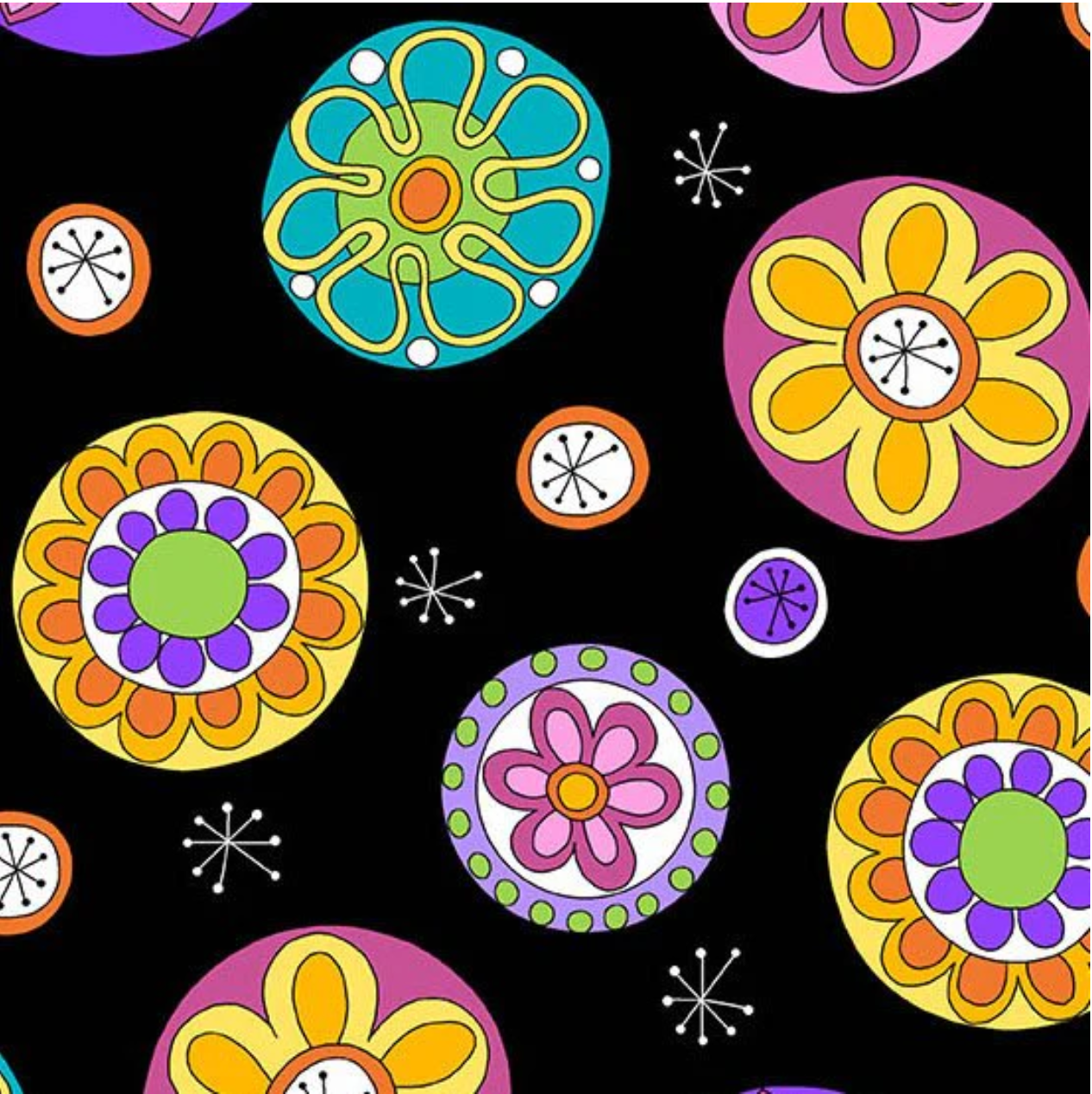 Hoot Hoot Style A Pattern 9760 Color K by Andover Fabrics