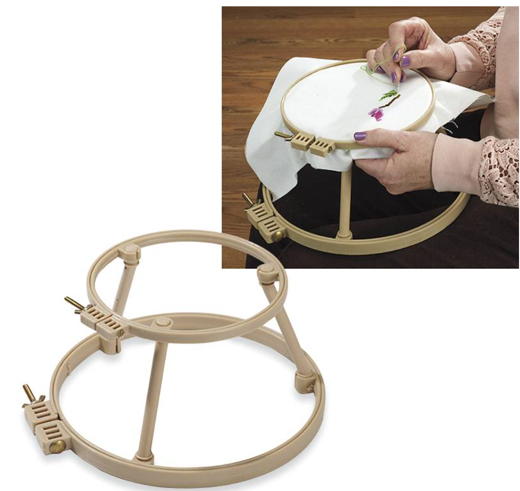 Lap Stand 7" / 9" for Needle Punch, Embroidery, Quilting by Morgan