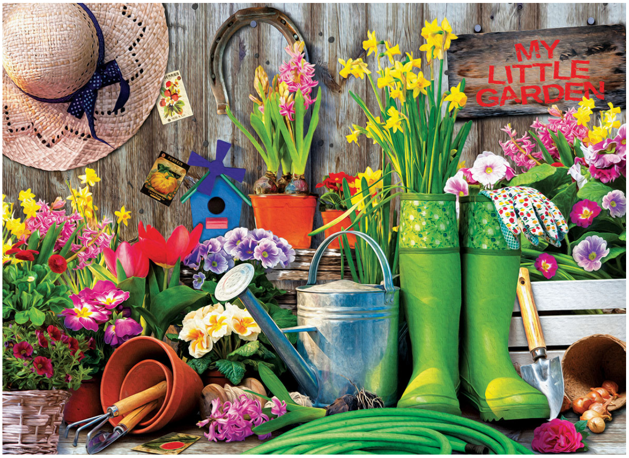 Eurographics Puzzle - Garden Tools - 1000 Pieces