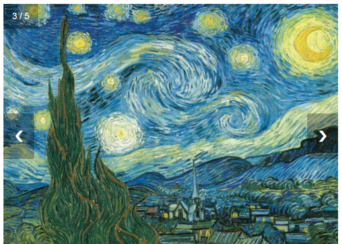 Eurographics Puzzles - Vincent van Gogh - The Starry Night 1000 Piece Puzzle
