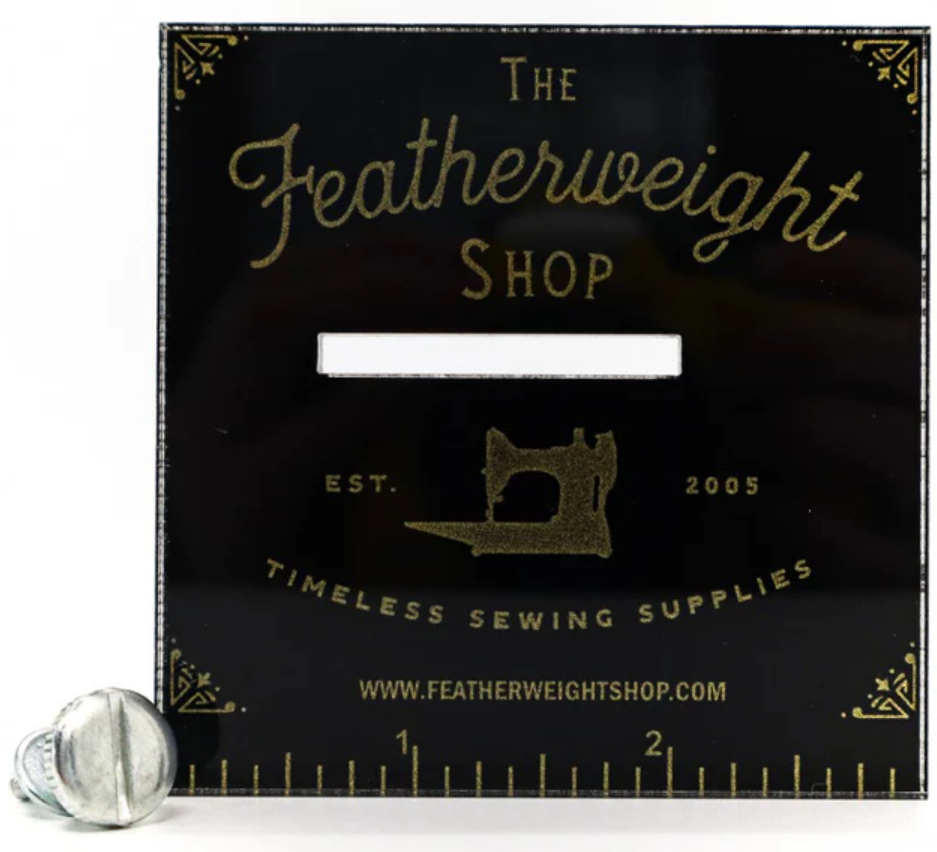 Featherweight Accurate Seam Guide - Black by The Featherweight Shop