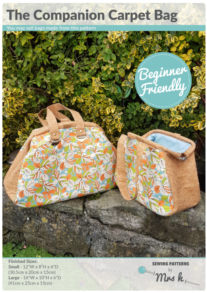 The Companion Carpet Bag by Mrs H