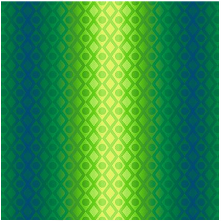 Caravan by Art Loft 8299-66 Green for Studio e Fabrics