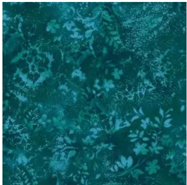 108" Teal Vintage Damask Beautiful Backings MASQB105-Q by Maywood Studio