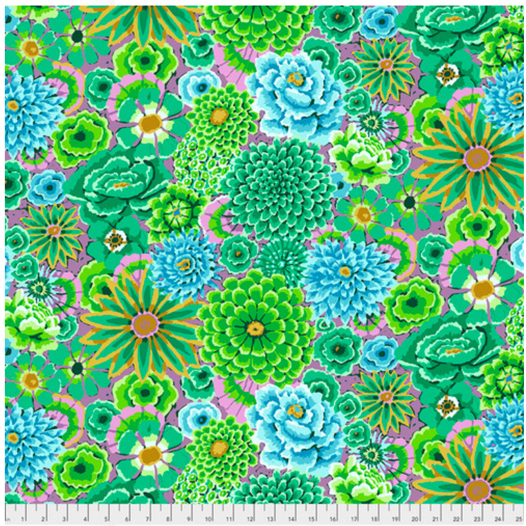 Kaffe Fassett Stash- Enchanted - Green - Free Spirit