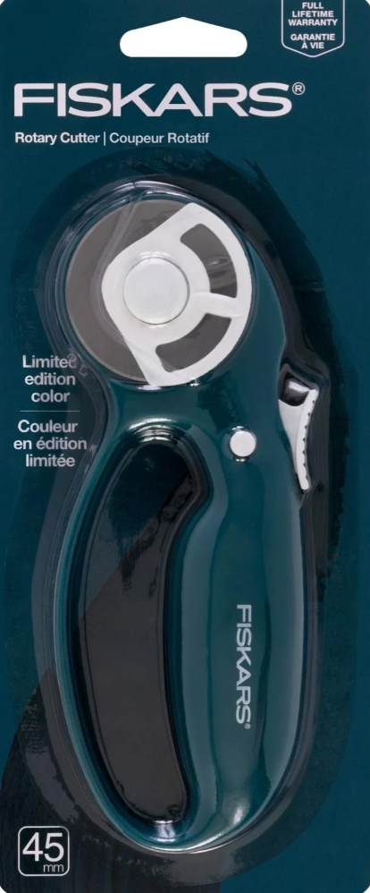 Fiskars Loop Rotary Cutter - 45 mm - Designer Color Mountain Haze