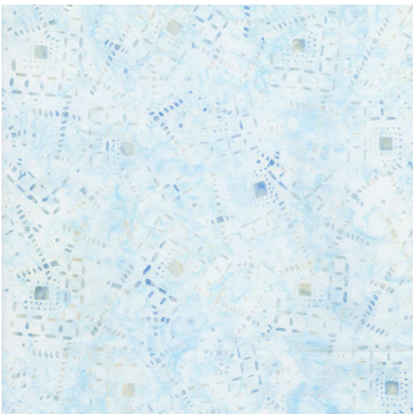 Tonga Juniper Batiks - Geo Lines and Dots B1503 Mist by Timeless Treasures