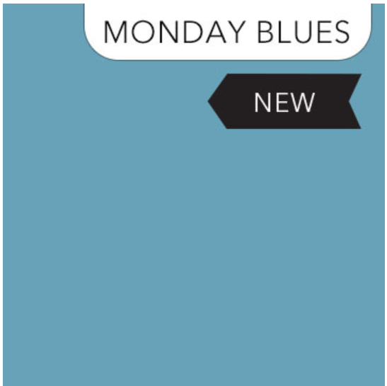 Colorworks Premium Solids - Monday Blues 9000-425 by Northcott