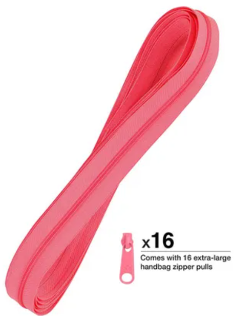 Zippers by the Yard by Annie - Coral #001
