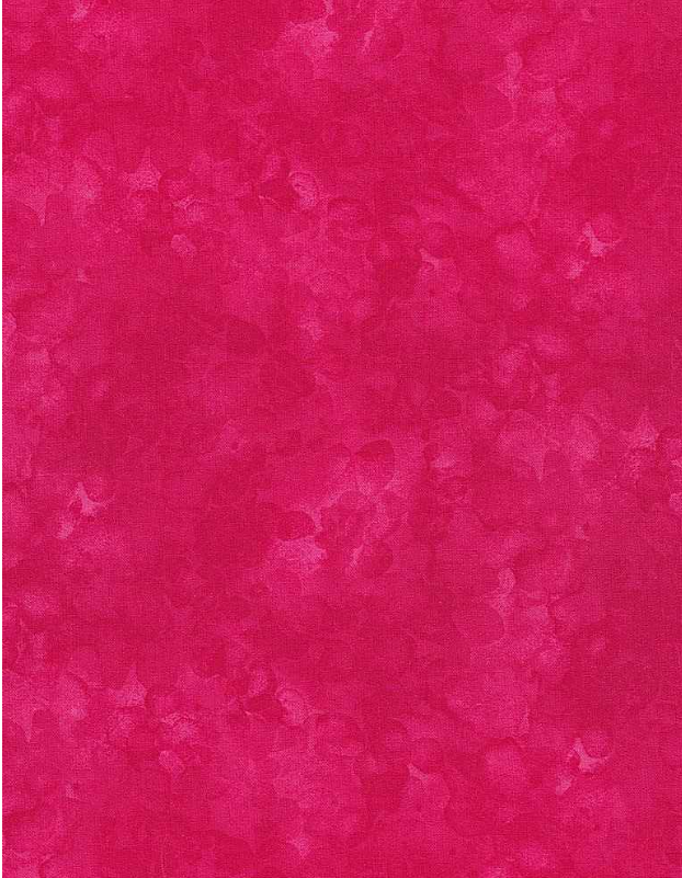 Solid-ish Watercolor Texture - Hot Pink KIM-C6100 FANDANGO by Timeless Treasures