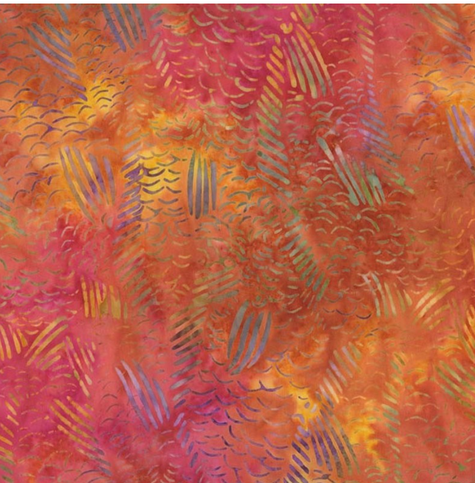 Tropical Batiks - Fishscale BT7779-TROP-D by Michael Miller