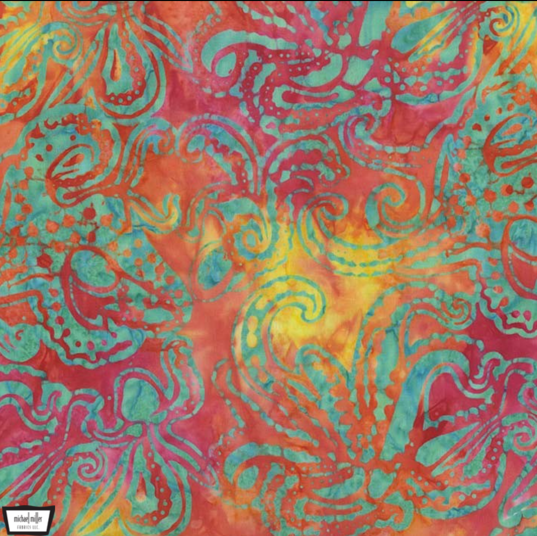 Tropical Batiks - Octopus BT7780-PASS-D by Michael Miller