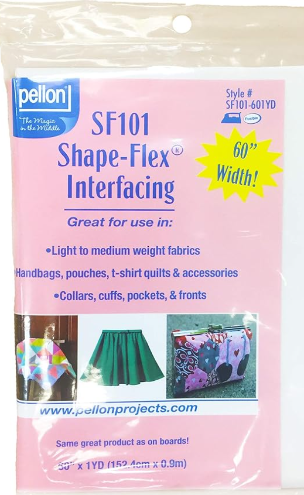 Pellon - SF101 Shape-Flex Interfacing 60" x 1 Yd Pkg