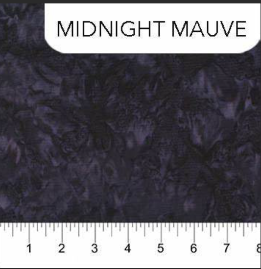 Banyan Shadows Midnight Mauve by Banyan Batiks - Northcott