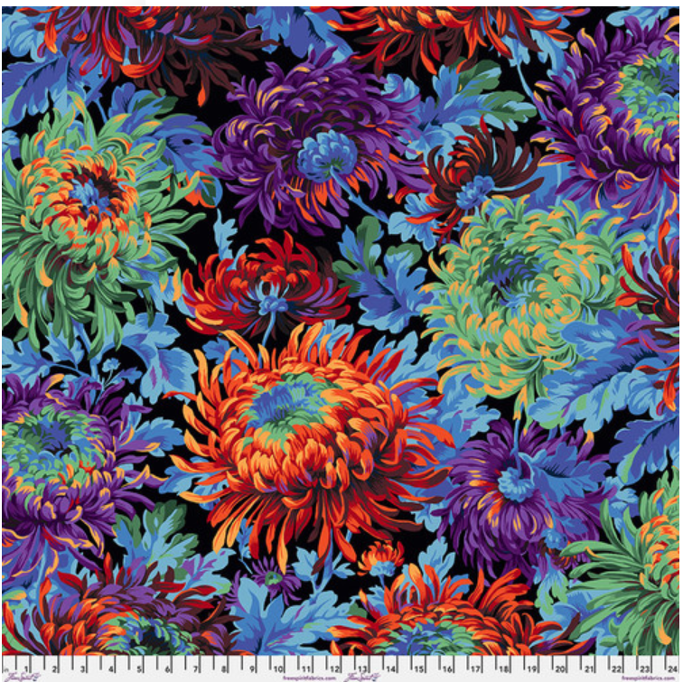 Kaffe Fassett Classics - Shaggy Black PWPJ072 by Free Spirit