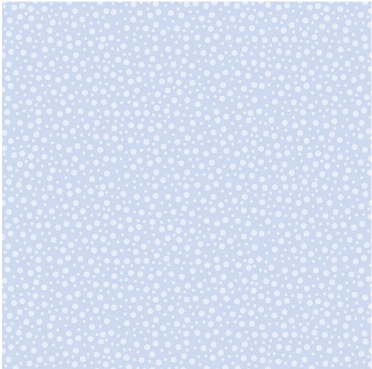 Happy Hearts - Dots Blue 16167-53 by Benartex